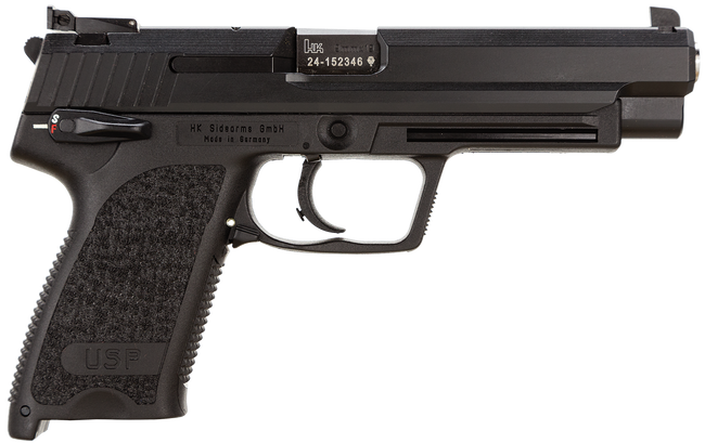 Heckler & Koch USP Expert V1, 9mm Luger, 5.2in. Barrel, 10rd - Black (81000362)
