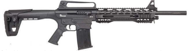 Armelegant ANG-10 Semi Automatic Shotgun - Black | 12ga | 20" Barrel