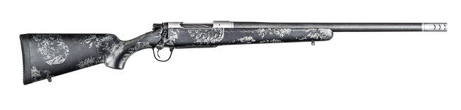 Christensen Arms 8010631300 Ridgeline FFT 6.8 Western 3+1 20" Carbon Fiber/Threaded Barrel, Stainless Steel, Black with Gray Accents Stock - 8010631300 - 840290504068