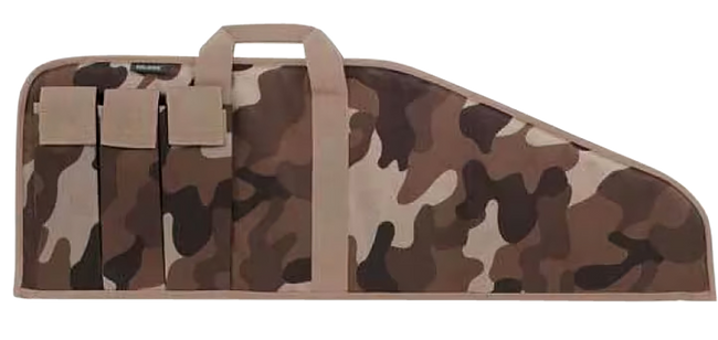 Bulldog BD49943TBC Pit Bull  43" Throwback Camo Floatable Water Resistant Nylon, Tricot Lining, 3 Velcro Exterior Magazine Pouches,  Soft Padding