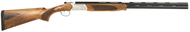 American Tactical Inc. Cavalry 28 Gauge 26in 2rd Gray Matte Blued Silver Engraved Wood Stock
