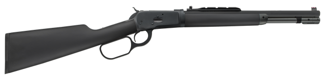 Taylors & Company 220093 1892 Alaskan Take-Down 44 Rem Mag Caliber with 7+1 Capacity, 16" Barrel, Matte Black Metal Finish & SoftTouch Black Synthetic Stock (Full Size)