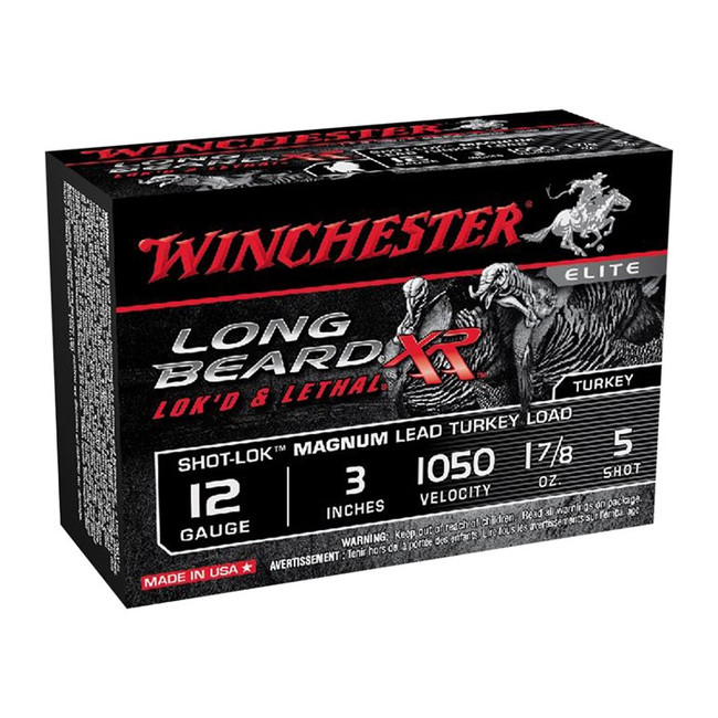 Winchester Long Beard XR Shotshells 12ga 3" #5 1-7/8oz 10/ct