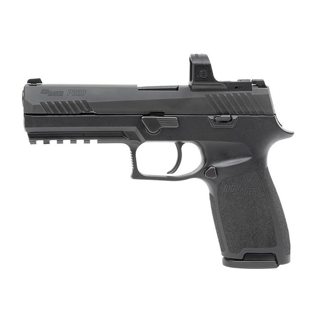 Sig Sauer P320 RXZP Full Size, 9mm Luger, 4.7in. Barrel, 10rd, with Romeo Zero Pro - Black (320F-9-B-RXZP-10)