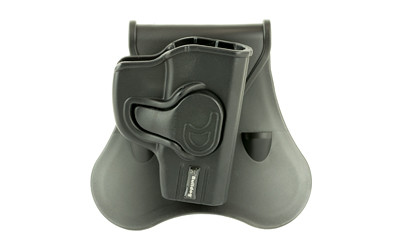 Bulldog RRLCP Rapid Release  OWB Black Polymer Paddle Fits Ruger LCP Fits Kel-Tec P-3AT Right Hand - RRLCP - 672352011234