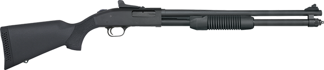Mossberg 590 Persuader 20GA, 20in. Barrel, 8rd, Ghost Ring Sights - Black (50699)