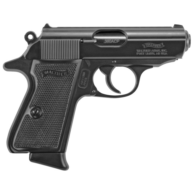 Walther PPK/S Pistol 380 ACP 3.3 in. Black 7 rd. - 4796006 - 723364209963