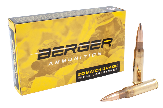 Bergara Berger Bullets 308 Winchester Hybrid Open Tip Match 175 Grain 20 Rounds