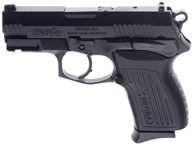 Bersa TPR Compact, 9mm Luger, 3.25in. Barrel, 13rd - Black (TPR9CM)