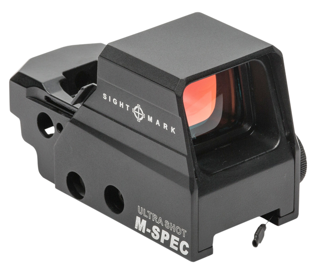 Sightmark Ultra Shot M-Spec FMS Reflex Sight 1X 2 MOA Red Dot 65 MOA Circle Picatinny