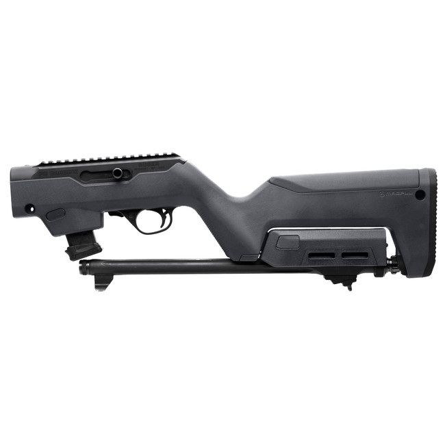 Magpul PC Backpacker Stealth Gray Synthetic Stock for Ruger PC Carbine - MAG1076GRY - 840815130734