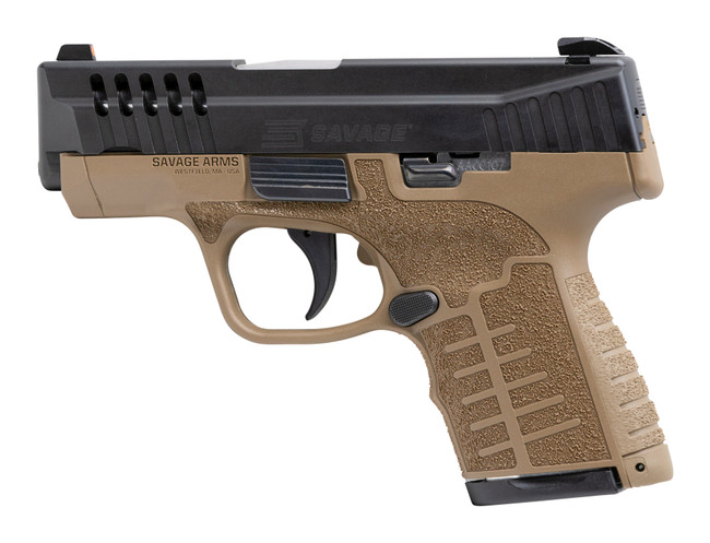 Savage Arms  9mm Luger, 7rd - FDE (67039)