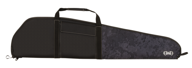 Girls With Guns 90746 Midnight Rifle Case 46" Black with Shade Blackout Camo for Scoped or Non Scoped Rifles