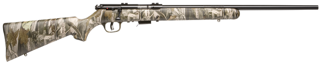 Savage Mark II Rifle 22 Long Rifle 21 inch 10 Round Camo Synthetic