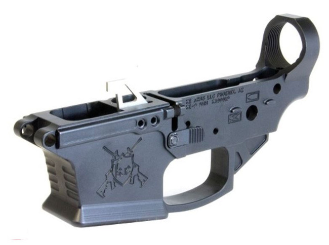 KE Arms KE-9 Billet Stripped Glock 9mm Lower Receiver - Black | Ambidextrous