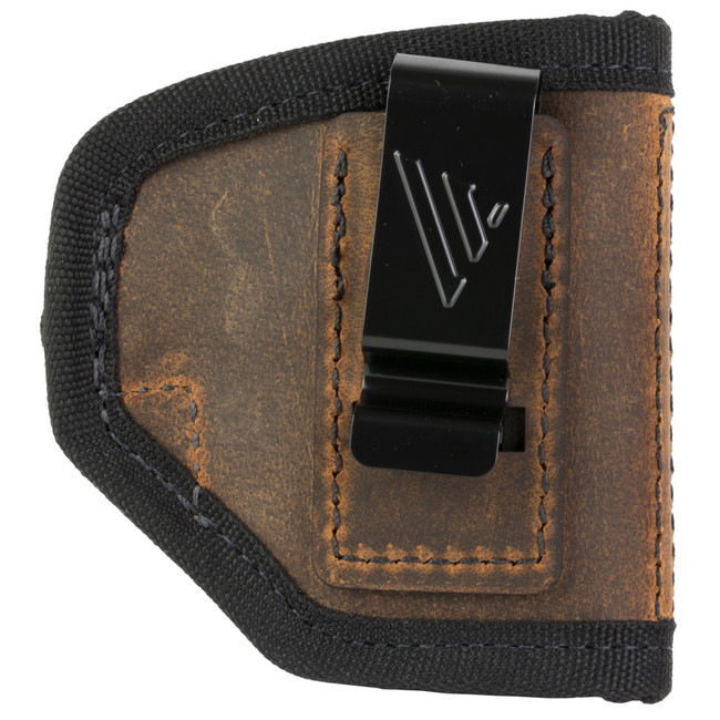 Versacarry RA2113 Ranger  IWB Size 03 Brown Leather Belt Clip - RA2113 - 687121355426