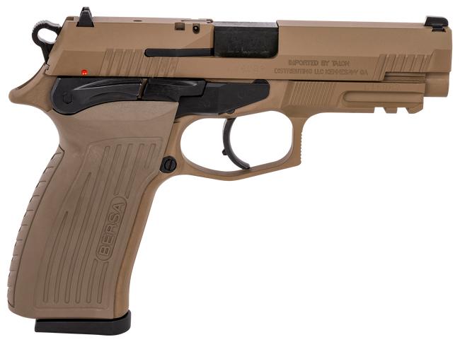 Bersa TPR 9mm Luger, 4.25in. Barrel, 17rd - FDE (TPR9FDE)