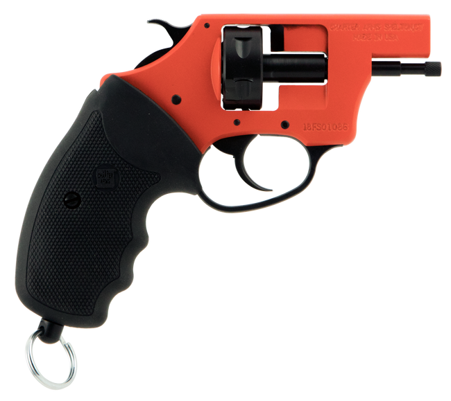 Charter Arms Pro 22 22 Blank 3.75" 6 Rounds Orange Cerakote Frame