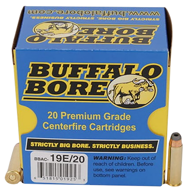 Buffalo Bore Ammunition 19E20 Tactical Strictly Business 357Mag 158gr Jacketed Hollow Point 20 Rounds