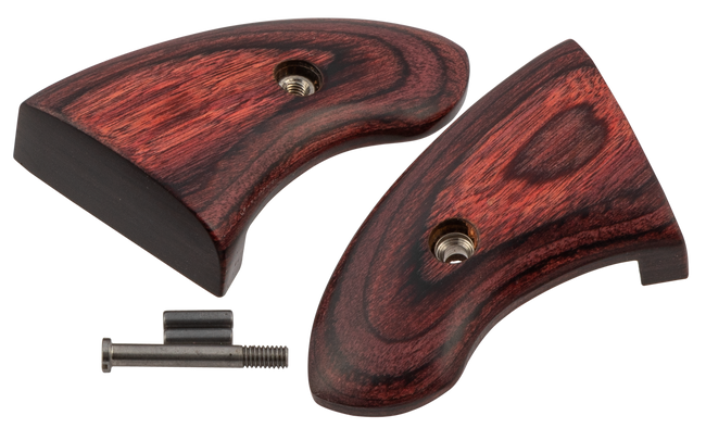 North American Arms GBGL Long Rifle Boot Grip  Natural Rosewood for NAA Mini