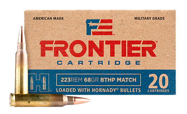 Ammo Inc 223068BTHPA20 Match  223Rem 68gr Open Tip Match 20 Rounds