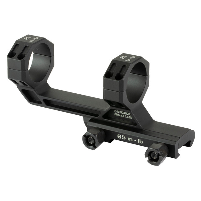 Sig Sauer Electro-Optics SOA20014 Alpha MSR Scope Mount/Ring Combo Black Anodized Aluminum 30mm Tube, 1913 Picatinny Rail Mount - SOA20014 - 798681656004