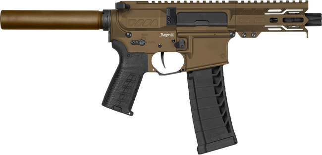 CMMG Banshee MK4 22 Long Rifle 4.5 Inch 25+1 Midnight Bronze