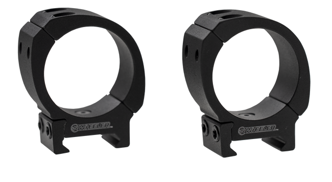 Wheeler Sport Scope Rings Black 30mm High