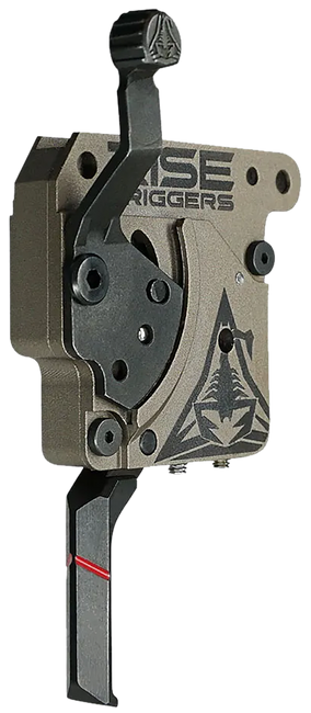Rise Armament RA735F Reliant Trigger Black/FDE Flat