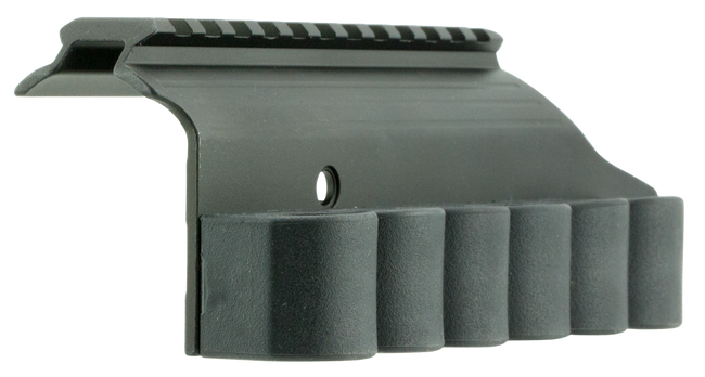 TacStar Lyman Shotgun Rail Mount with Side Saddle Mossberg