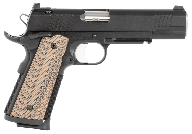 CZ Dan Wesson Specialist 9mm Luger 5" 10+1 Stainless Slide Frame Brown G10 Grip
