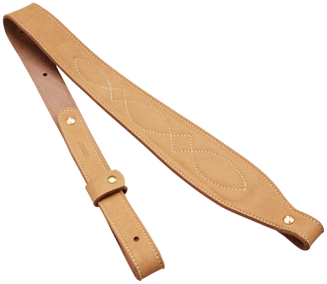 Butler Creek 26522 Cobra Rifle Sling Padded Brown Suede 36" OAL 1" Wide