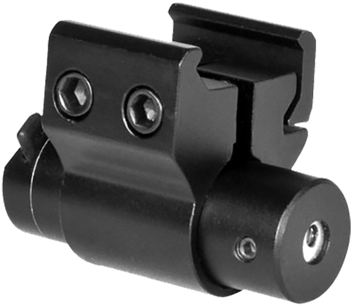 NcStar ACPRLS Compact Red Laser with Weaver Mount  Black Anodized