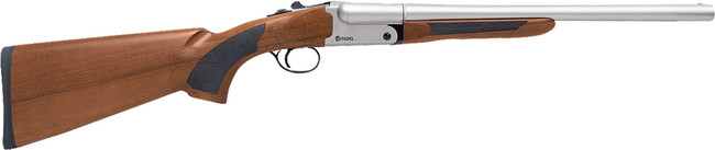 Citadel Boss SS Coach Side-By-Side Shotgun 20 ga. 18.5 in. Nickel - CITSBS2018NKL - 682146891720
