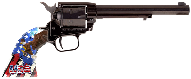 Heritage Rough Rider Revolver - Black | .22 LR | 6.5" Barrel | 6rd | US08