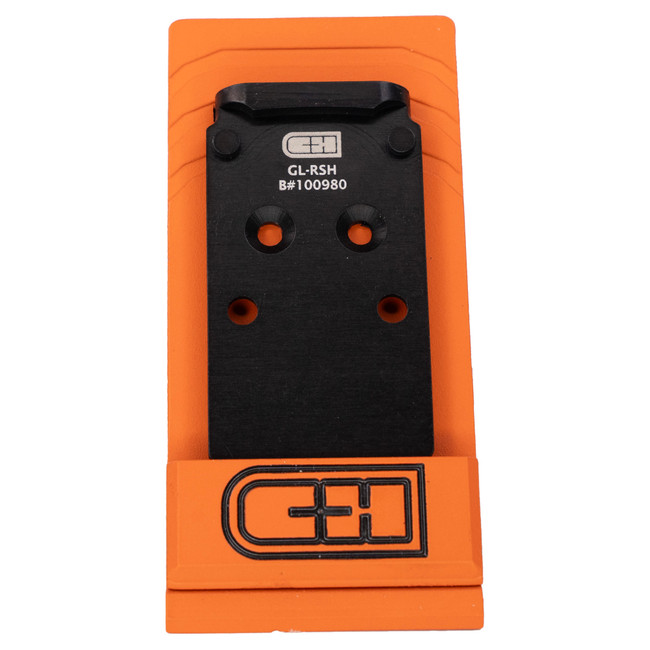 C&H Precision GLRSH V4 MILLEO Glock MOS RMR Holosun Trijicon Adapter - GLRSH - 616943732047