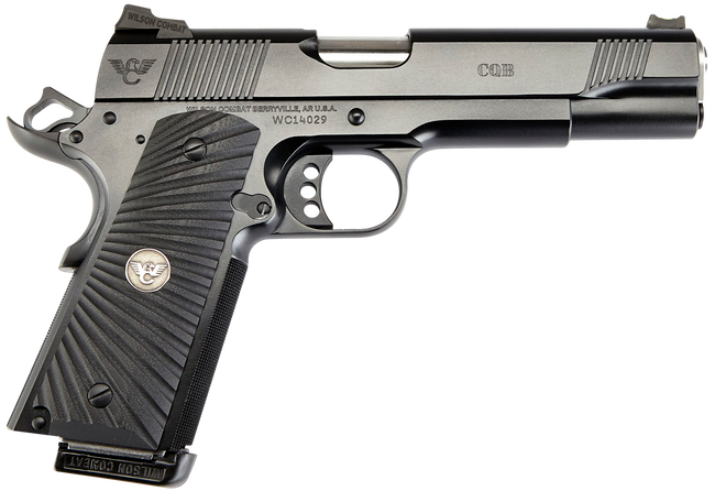 Wilson Combat CQBFS9A 1911 9mm Luger 5 Inch 10 Rounds Armor Tuff Semi-Automatic