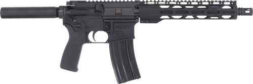 Radical Firearms RF Forged AR Pistol- Black | 5.56x45mm NATO | 10.5"  Threaded Barrel | M-Lok Thin Rail | A2 Flash HIder | Buffer Tube - FP105556M410RPR - 816903022434
