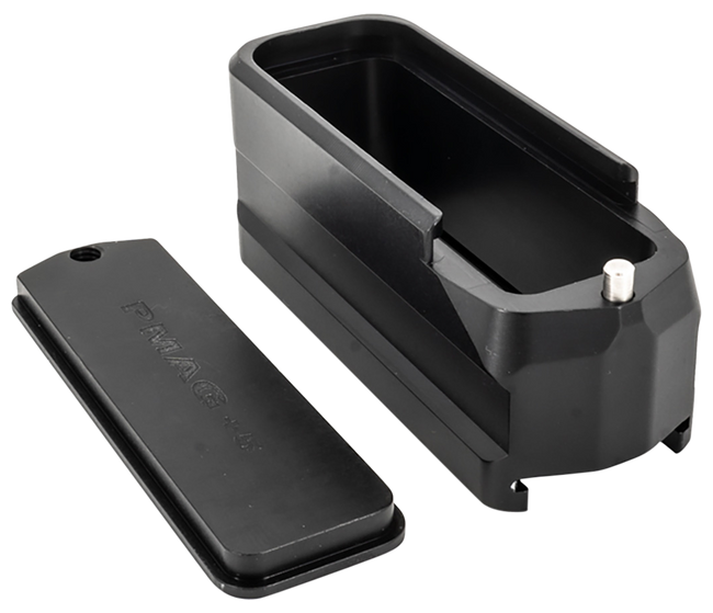 Shield Arms SAMEPMAG5BLK Magazine Extension 5rd Compatible with Magpul PMAG Gen M3