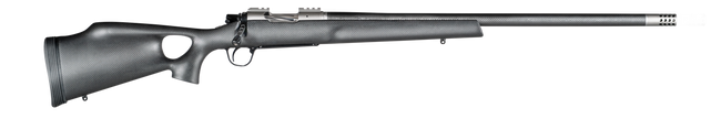 Christensen Arms CA10269H14225 Summit TI  Full Size 6.5 Creedmoor 4+1, 24" Natural Titanium Steel Threaded Barrel, Natural Titanium Aluminum Receiver, Natural Carbon Fiber Fixed Thumbhole Stock