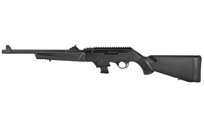 Ruger 19101 PC Carbine *NY/CA Compliant 9mm Luger 10+1 16.12" Fluted Barrel, Type III Black Hard Coat Anodized Receiver, Synthetic Stock, Optics Ready - 19101 - 736676191017