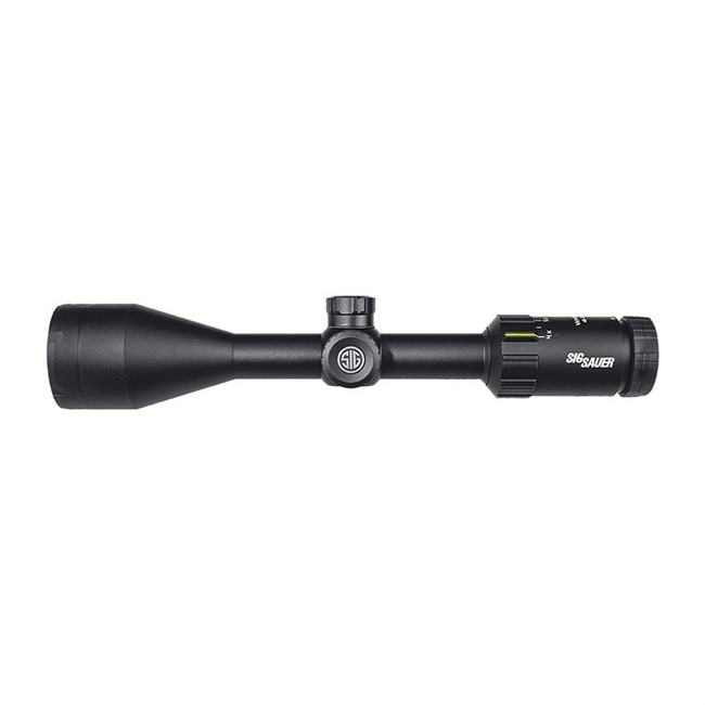 Sig Sauer Whiskey3 Rifle Scope 4-12x50mm 1in SFP Quadplex 0.25 MOA