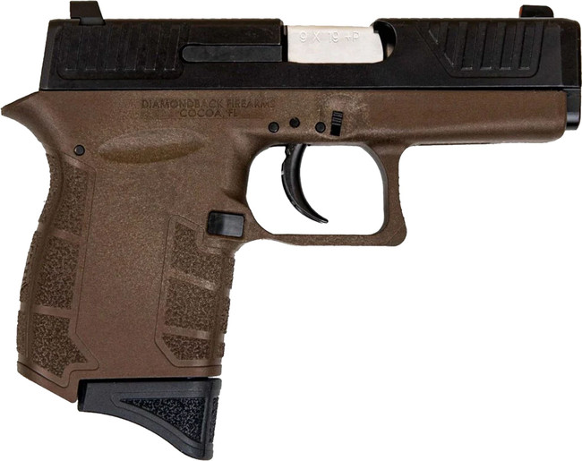 Diamondback DB9 Gen IV Pistol 9mm 3.1 in. Midnight Bronze 6 rd. - DB0200P071 - 810035752610