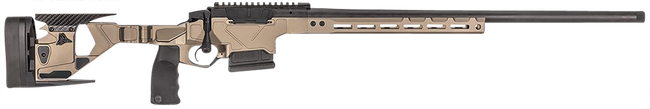 Seekins Precision 0011710107FDE Havak HIT Full Size 308 Win 3+1 24" Black Threaded Barrel, Picatinny Rail Steel Receiver, Flat Dark Earth Adjustable Folding Aluminum Chassis, AR-Style Vertical Grip