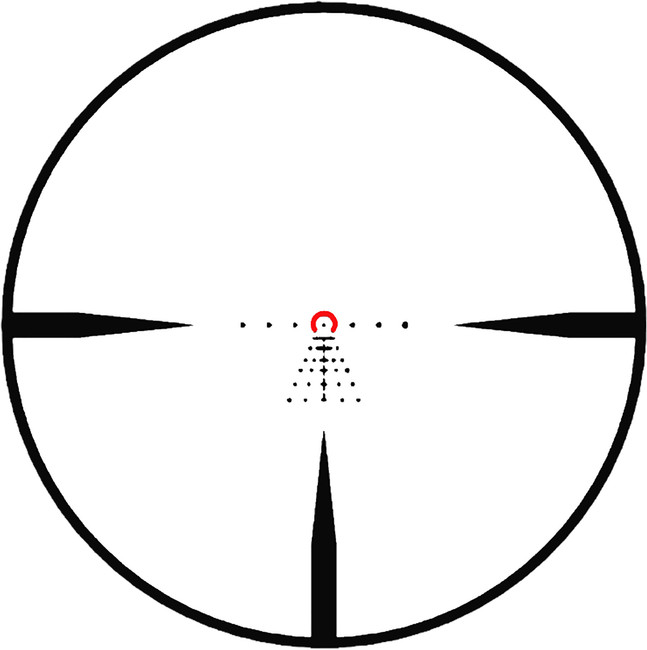 Sig Sauer Tango MSR 1-6x24 Illuminated BDC6 Scope Mount - SOTM61002 - 798681684519