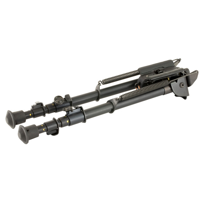Harris Bipods 25S Model 25 Series S Swivel Bipod Black Anodized 12-25" Steel/Aluminum - 25S - 051156112260
