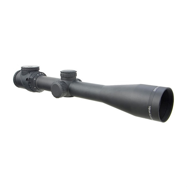 Trijicon AccuPoint 2.5-12.5x42 Riflescope SFP BAC Amber Triangle Post Reticle Illuminated Black 30mm