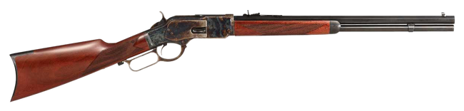 Taylors & Company 550221COM 1873 Comanchero 45 Colt (LC) Caliber with 10+1 Capacity, 20" Blued Barrel, Color Case Hardened Metal Finish & Walnut Stock (Full Size)