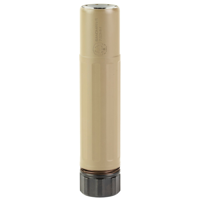 Dead Air Silencers Sandman S QD Suppressor 7.62mm(.30 Cal) Stellite/Stainless Steel FDE Finish w/5/8-24 KeyMount