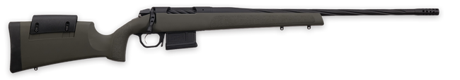 Weatherby 307 Range XP 243 Winchester 22 Inch 5 Rounds Green with Brake